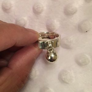 Tiffany Co Hardwear Ball Dangle Ring 